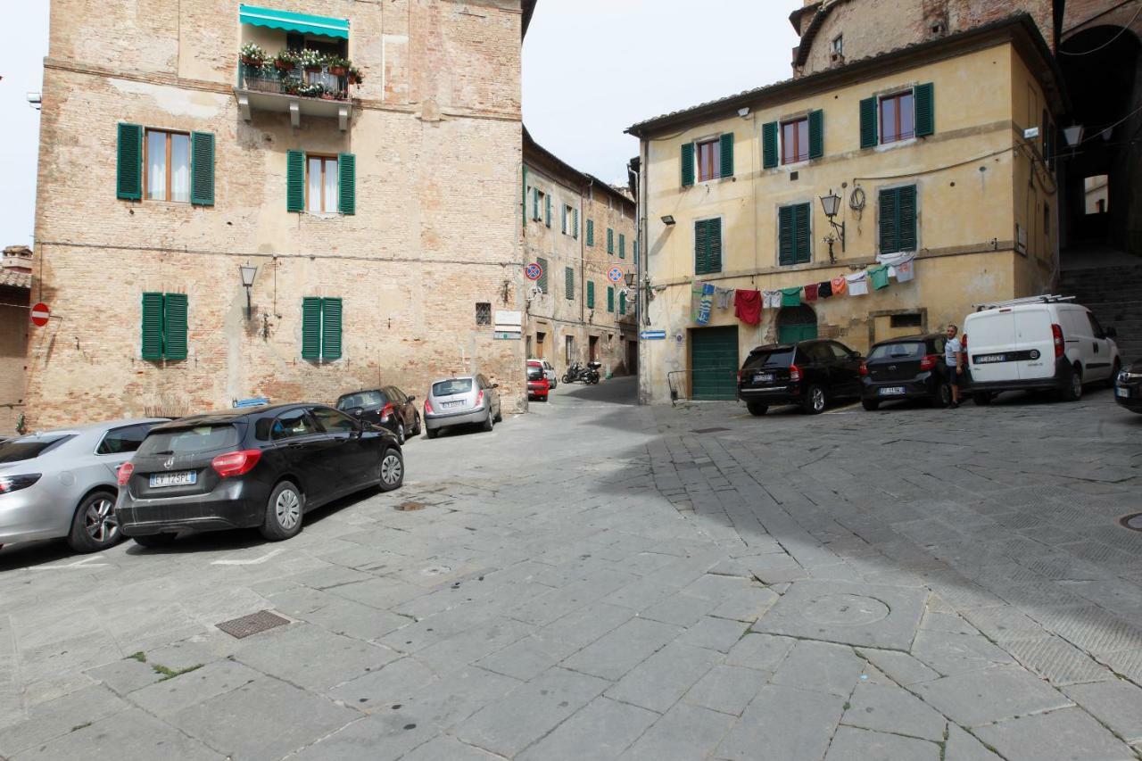 Appartamento Casa Siena Piazzetta Esterno foto